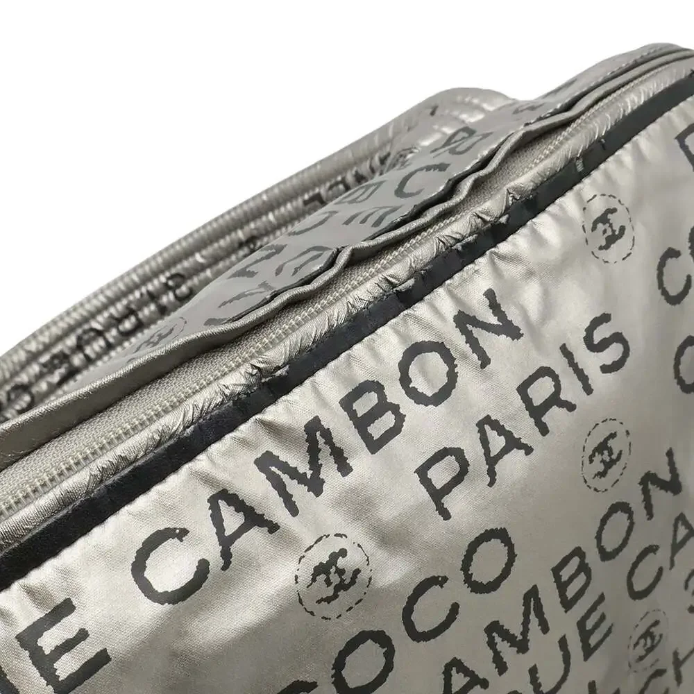 CHANEL Silver Shoulder Bag